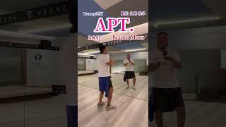 apt rosé brunomars danny老師 dancetutorial 舞蹈分解 教學 tiktok xfitness Xparty trueyogafitness [upl. by Geoff]