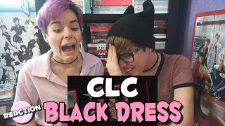 CLC 씨엘씨  BLACK DRESS ★ MV REACTION [upl. by Haughay122]