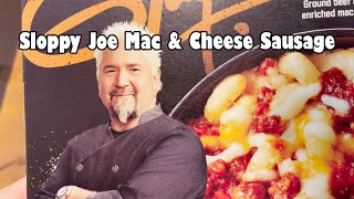 Guy Fieris Flavortown Sloppy Joe Mac and Cheese Sausage [upl. by Feune]