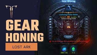 Lost Ark Gear Honing amp Gear Transfer Beginners Guide  New Player Tutorial  Endgame Gear Upgrading [upl. by Llebanna662]