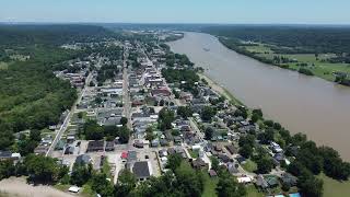 Gallipolis Ohio River Front Drone [upl. by Acina]