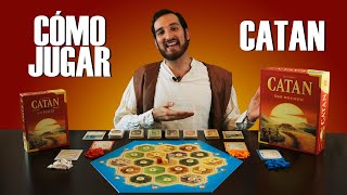 Catan 🌾🧱 Cómo Jugar  Reseña [upl. by Oirromed]