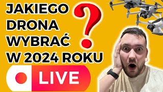 JAKIEGO DRONA KUPIĆ W 2024 ROKU I DLACZEGO POWINIEN BYĆ TO DRON DJI RANKING DRONÓW DJI NA ŻYWO [upl. by Yzeerb710]