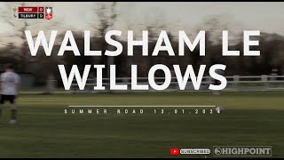 Walsham le Willows v Tilbury highlights [upl. by Medea]