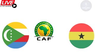 Comoros vs Ghana  World Cup Qualification CAF Grp I Round 2 LIVEFOOTBALL [upl. by Ahsenrac316]