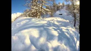 Gressoney Italy  Off piste fun [upl. by Martguerita]