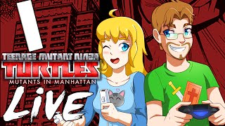 TMNT Mutants in Manhattan LIVE Playthrough Part 1 Feat Kwife amp Kwing [upl. by Rehpotsrik143]