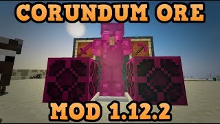 CORUNDUM ORE MOD 1122 UN NUEVO ORE Minecraft review en español 2018 [upl. by Ailahk]