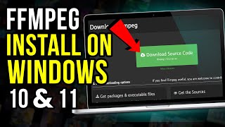 How to Install FFmpeg on Windows 1011 in 2024 EASY METHOD [upl. by Alamac624]