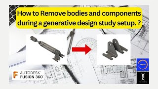 Remove Bodies and Components Using Fusion360  Fusion360  Mechanical Engineering  BK Engineering [upl. by Demha]