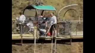 Nopalez Bungy Jump 102m  Pipeline Bungee Bridge Queenstown New Zealand [upl. by Ulrike]