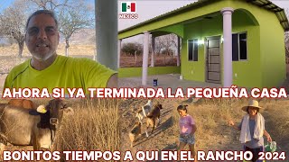 EL FINAL DE LA PEQUEÑA CASA CASAS PEQUEÑAS Y MODERNAS  BONITAS EN MEXICO COLORES RESALTANTES [upl. by Derreg]