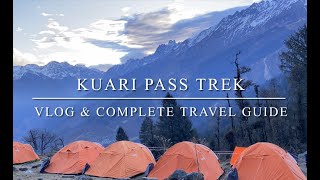 Kuari Pass Trek l Best Winter Trek For Beginners l Complete Travel Guide l [upl. by Ricardama]