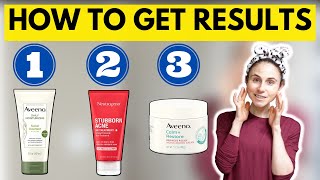 CLEAR SKIN FAST SKINCARE ROUTINE WITH ONLY 3 PRODUCTS DrDrayzday [upl. by Tori]