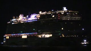 NORWEGIAN JOY CRUISE SHIP CALLS INTO SOUTHAMPTON FROM MIAMI 200124 [upl. by Lillian]