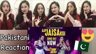 Aap Jaisa Koi  An Action Hero  Malaika Arora  Ayushmann K  Tanishk  Reaction [upl. by Hoffarth56]