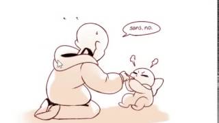 Baby sans life underswap comic dub [upl. by Eveineg913]