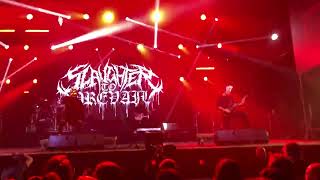 Slaughter to Prevail  Intro  Bonebreaker live Barba Negra  Budapest 280124 [upl. by Akirahc748]