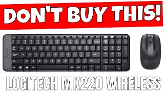 Logitech MK220 Wireless Keyboard amp M105 Mouse Set Review  Get The MK295 Instead [upl. by Camilla]