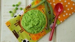 Baby Bullet Recipes Green Beans Puree  Weelicious [upl. by Eicnarf]