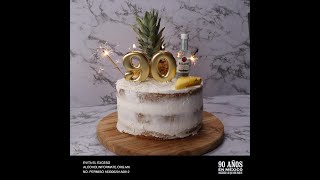 Bacardí México Receta Pastel Piña Colada [upl. by Innoc760]