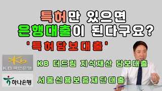 아이디어 창 quot특허quot만 있으면 은행대출이 된다구요 [upl. by Rocky]