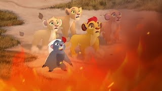 Lion Guard Scars Scheme amp the Blaze  The Underground Adventure HD Clip [upl. by Candra]