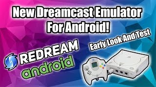 REDREAM For Android Early Look and Nvidia Shield Test  New Android Dreamcast Emulator [upl. by Hoisch99]