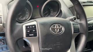 Giới thiệu Toyota Landcruiser Prado 2016 màu trắng nội thất đen [upl. by Adnilahs]