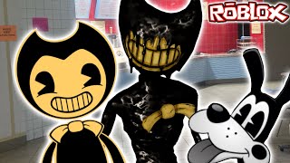 BENDY AND BORIS FIND THE INK DEMON BATIM Roblox [upl. by Frohne]