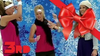 Newcastle Girls  Advent Calendar Day 3  Winter Wipeout HD [upl. by Marl]