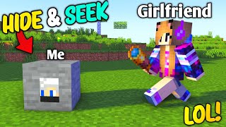 I Secretly Shapeshifter To Cheat In Minecraft HIDE And SEEK [upl. by Kunin]