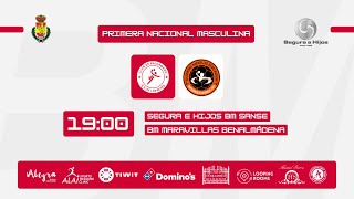 SEGURA E HIJOS BM SANSE vs BALONMANO MARAVILLAS BENALMÁDENA [upl. by Baynebridge]