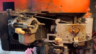 HOWTO Briggs amp Stratton Engine 8hp17hp throttle and linkage setup [upl. by Cordalia]