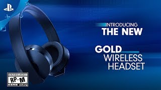 New Gold Wireless Headset  Launch Video  PS4 PS VR [upl. by Aro441]