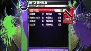 Highlights Semi Final 1  Trinidad amp Tobago Red Steel vs Guyana Amazon Warriors [upl. by Mcleroy]