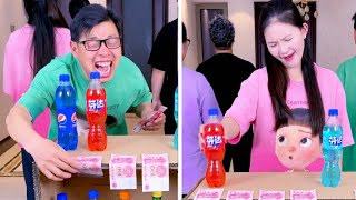 Who Wins The Most Banknotes Blind Box Drink Gamegame party [upl. by Mariele]