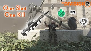 The 1 TAP PVP SNIPER BUILD is too OP 1 SHOT ANYTHING 337 HSD  Division 2  TU18 [upl. by Notrub]