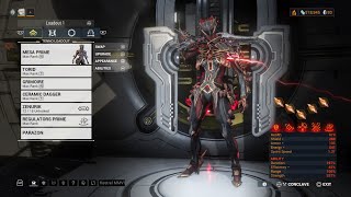 Mesa Prime Build SP Demo Warframe [upl. by Mcgaw57]