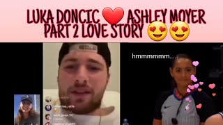 LUKA DONCIC AND ASHLEY MOYER PART 2  NBA LOVE STORY [upl. by Cob]