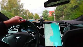 TESLA PO POLSCE 15 AUTOPILOT [upl. by Nola]