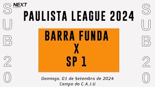 BARRA FUNDA X SP1  SUB20  01092024 [upl. by Ahsetel]