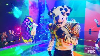 The Masked Singer 6 Dalmatian Raps Snoop Doggs Beautiful [upl. by Yentiw]