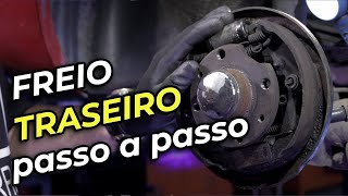 FREIO TRASEIRO COMPLETO  PROCEDIMENTOS E DICAS [upl. by Attekahs]