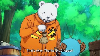 Chopper D Plug sells Rumble Ball to Bepo English Sub [upl. by Zwart]