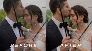 Editing a Wedding Photo From Start to Finish [upl. by Redmond]