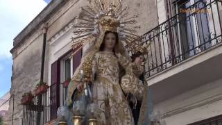 BITRITTO 2017  Festa Patronale MARIA SS di COSTANTINOPOLI  Processione cittadina [upl. by Ainessej]