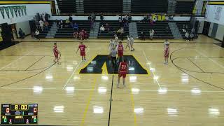 Winterset High School vs Boone High School Mens JV Basketball [upl. by Acinomad210]