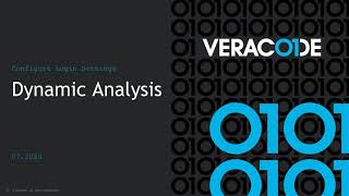 Configure Dynamic Analysis Login Settings [upl. by Latin]