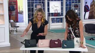 RADLEY London Liverpool Street Leather Medium Crossbody on QVC [upl. by Noired]